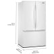 Whirlpool WRFF3336SW