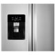 Whirlpool 33 inch 21.4 cu. ft. Stainless Steel Side by Side Refrigerator (WRS322SDHZ)