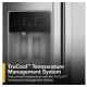 Whirlpool 36 inch 28.49 cu. ft. Stainless Steel Side by Side Refrigerator (WRSF5538RZ)