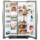 Whirlpool 36 inch 25.1 cu. ft. Stainless Steel Side by Side Refrigerator (WRS315SNHM)