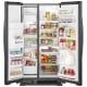 Whirlpool 36 inch 25 cu. ft. Side by Side Refrigerator (WRS325SDHB)