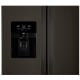 Whirlpool 36 inch 25 cu. ft. Black Stainless Steel Side by Side Refrigerator (WRS325SDHV)