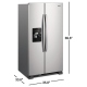 Réfrigérateur Whirlpool 36 pouce 25.5 pi. cu. (WRS335SDHM)