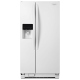 Whirlpool 22 cu. ft. White Side by Side Refrigerator (WRS342FIAW)