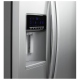 Whirlpool 25.6 cu. ft. Stainless Steel Side by Side Refrigerator (WRS586FIEM)