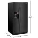 Whirlpool 36 inch 28.5 cu. ft. Refrigerator (WRS588FIHB)