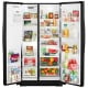 Whirlpool 36 inch 28.5 cu. ft. Black Side by Side Refrigerator (WRS588FIHB)
