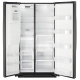 Whirlpool 36 inch 28.5 cu. ft. Black Stainless Steel Side by Side Refrigerator (WRS588FIHV)