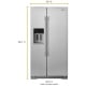 Whirlpool WRSA71CIHZ