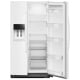 Whirlpool 36 inch 28.49 cu. ft. White Side by Side Refrigerator (WRSF5536RW)