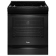 Whirlpool 30 inch Black Electric Range (YWEE730H0DB)