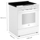 Cuisinière électrique Whirlpool YWSES7530RW 30 pouce
