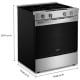 Cuisinière Whirlpool YWSES7530RZ 30 pouce