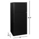Whirlpool WRT134TFDB 28 inch 14.6 cu. ft. Top Freezer Refrigerator