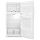 Whirlpool 28 inch 14.6 cu. ft. White Top Freezer Refrigerator (WRT134TFDW)