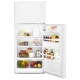 Whirlpool 28 inch 16 cu. ft. Top Freezer Refrigerator (WRT316SFDW)