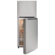 Whirlpool 24 inch 10.7 cu. ft. Stainless Steel Top Freezer Refrigerator (WRT111SFDM)