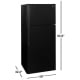Whirlpool 28 inch 14.3 cu. ft. Refrigerator (WRT314TFDB)