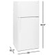 Réfrigérateur Whirlpool 28 pouce 14.3 pi. cu. (WRT314TFDW)