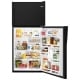 Whirlpool 30 inch 18.2 cu. ft. Top Freezer Refrigerator (WRT318FZDB)