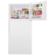 Whirlpool 30 inch 18.2 cu. ft. White Top Freezer Refrigerator (WRT318FZDW)