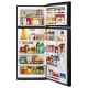 Whirlpool 28 inch 18 cu. ft. Black Top Freezer Refrigerator (WRT518SZFB)