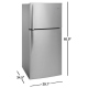 Whirlpool 30 inch 19.2 cu. ft. Refrigerator (WRT519SZDG)