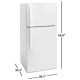 Whirlpool 30 inch 19.2 cu. ft. Refrigerator (WRT519SZDW)