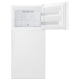 Whirlpool 30 inch 19.2 cu. ft. White Top Freezer Refrigerator (WRT519SZDW)