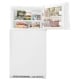 Whirlpool 33 inch 21.3 cu. ft. White Top Freezer Refrigerator (WRT541SZDW)