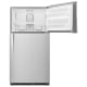 Whirlpool 33 inch 21.3 cu. ft. Stainless Steel Top Freezer Refrigerator (WRT541SZDZ)