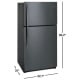 Whirlpool 33 inch 21.3 cu. ft. Refrigerator (WRT541SZHV)