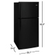 Whirlpool 30 inch 19.2 cu. ft. Refrigerator (WRT549SZDB)