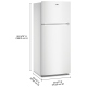 Whirlpool WRTX5118TW