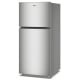 Réfrigérateur à congélateur supérieur Inox Whirlpool (WRTX5419SZ)