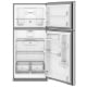 Whirlpool WRTX5419SZ 30 inch 19 cu. ft. Top Freezer Refrigerator