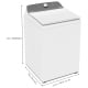 Whirlpool 4.5 cu. ft. Washer (WTW4000SW)