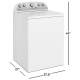 Whirlpool WTW4950HW Washer