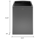 Whirlpool WTW8500DC Washer