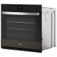 Whirlpool 30 inch Black Stainless Steel Single Wall Oven (WOES7030PV)