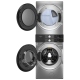 Whirlpool 5.2 cu. ft. Gas Silver Laundry Center (WGF5727TR)
