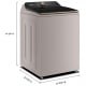 Laveuse Whirlpool WTW8509TL 6.1 pi. cu.
