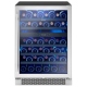 Zephyr Stainless Steel Under Counter Wine Refrigeration (BWN24C02AG)