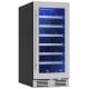 Zephyr Stainless Steel Under Counter Refrigeration (PRW15C01CG)
