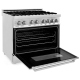 Zline RA36 36 inch Dual Fuel Range