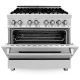 Zline 36 inch Stainless Steel Dual Fuel Range (RA36)
