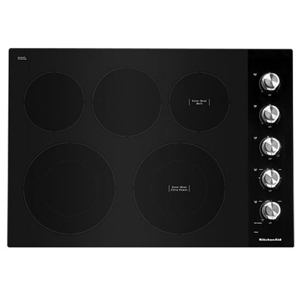 KCES550HBL KitchenAid 30 inch Electric Cooktop Canada Sale! Best