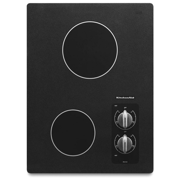 KECC056RBL KitchenAid 15" Electric Cooktop Canada Sale! Best Price, Reviews and Specs