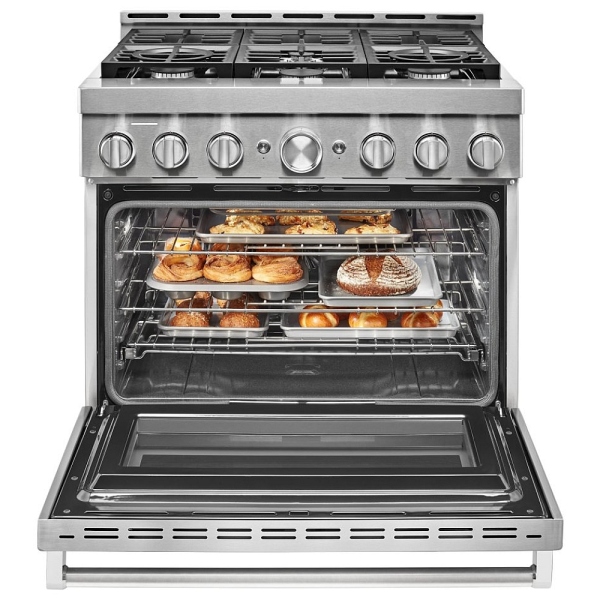 KFGC506JSS KitchenAid 36 inch Gas Range Canada Best Price