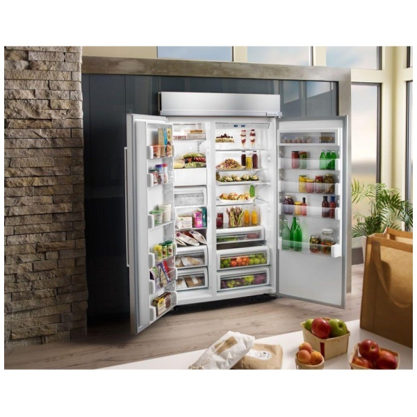 kitchenaid side by side ice maker